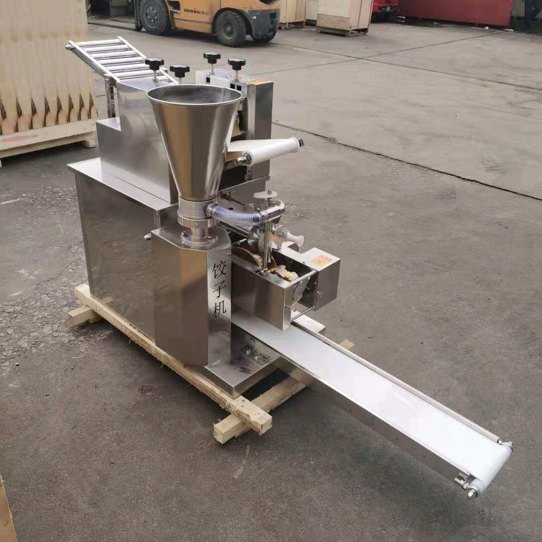 智能数控馄饨皮机 仿手工新型包饺子机 鲁源工机械制造