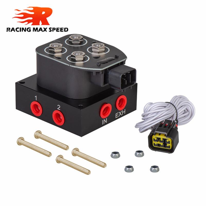 跨境改装 汽车空气悬挂系统避震四位电磁阀底盘 遥控型减震器系统