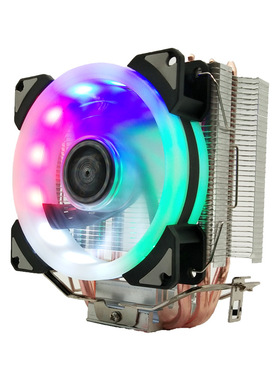 12代3铜管CPU散热器1200台式电脑静音散热器1151AMD775多平台通用