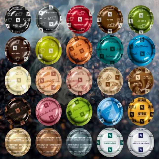 原装进口雀巢NESPRESSO奈斯派索商用胶囊咖啡饼浓缩黑咖啡50颗/盒