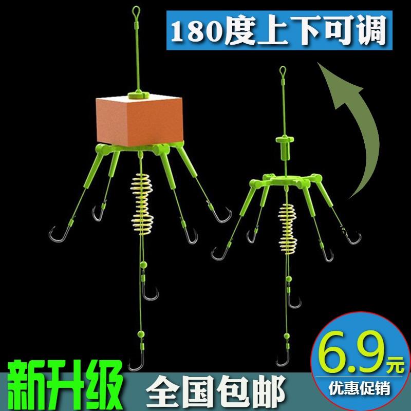 海竿方块饵料鱼钩浮钓鲢鳙钩新型天平钩抛竿钓组爆炸钩水怪扁担钩 餐饮具 碟 原图主图