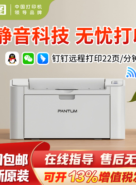 【超级静音】奔图P2518NW办公家用黑白激光打印机远程无线wifi手机连接小型迷你a4家庭学生作业试卷打印顺丰