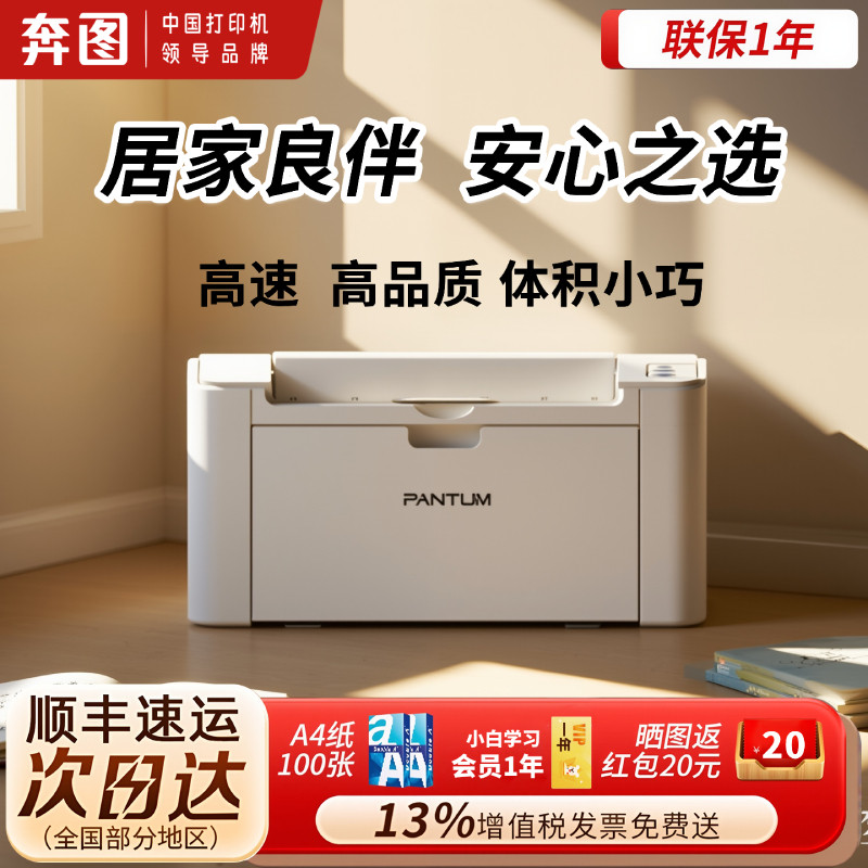 静音款奔图P2206NW政府补贴