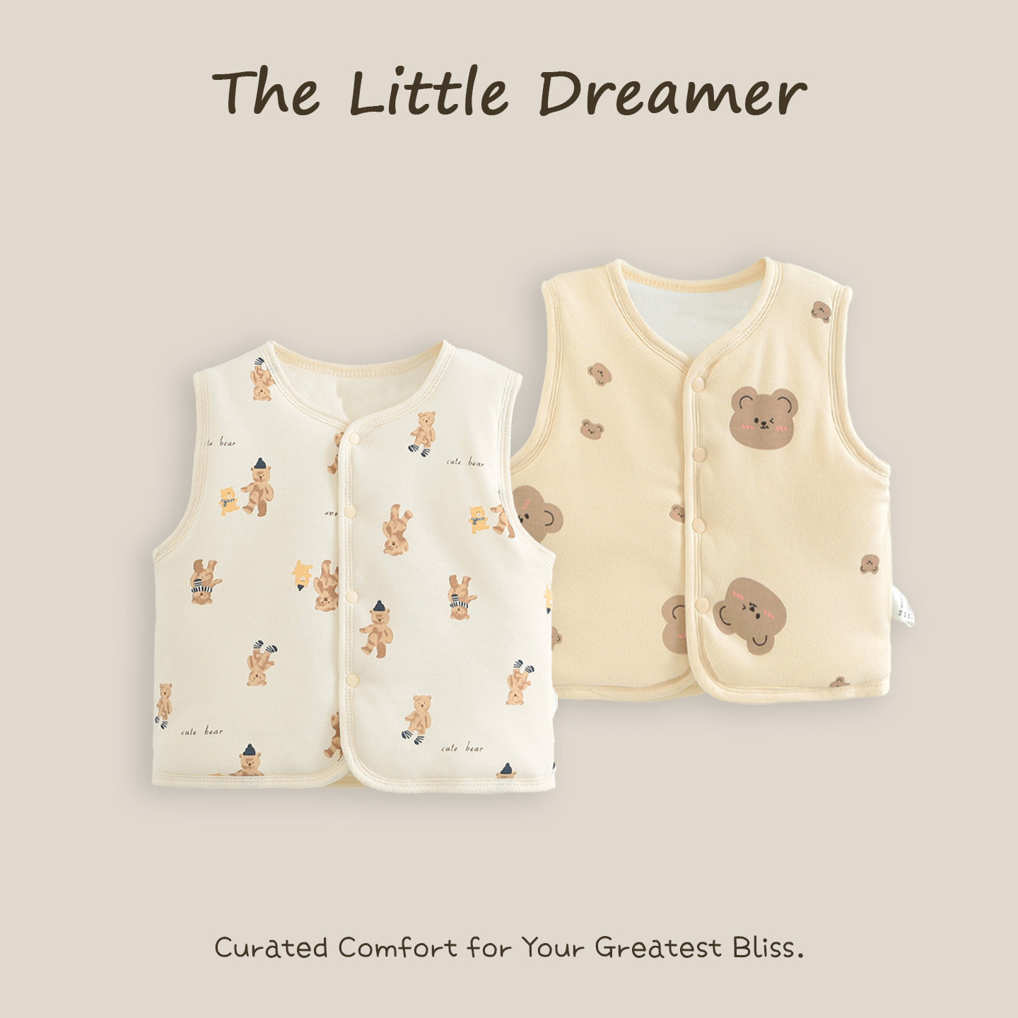 新生婴儿秋冬季款小马甲宝宝男加厚夹棉外套坎肩保暖背心外穿纯棉,童装/婴儿装/亲子装,马甲,淘宝优惠券,粉丝福利购,淘宝优惠卷