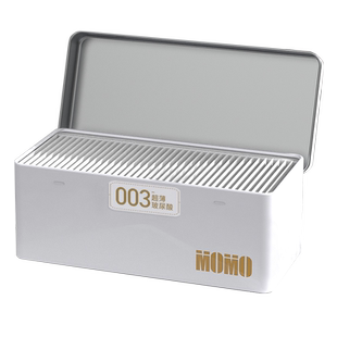 陌陌大白避孕套超薄003玻尿酸安全男用正品官方旗舰店颗粒延时款