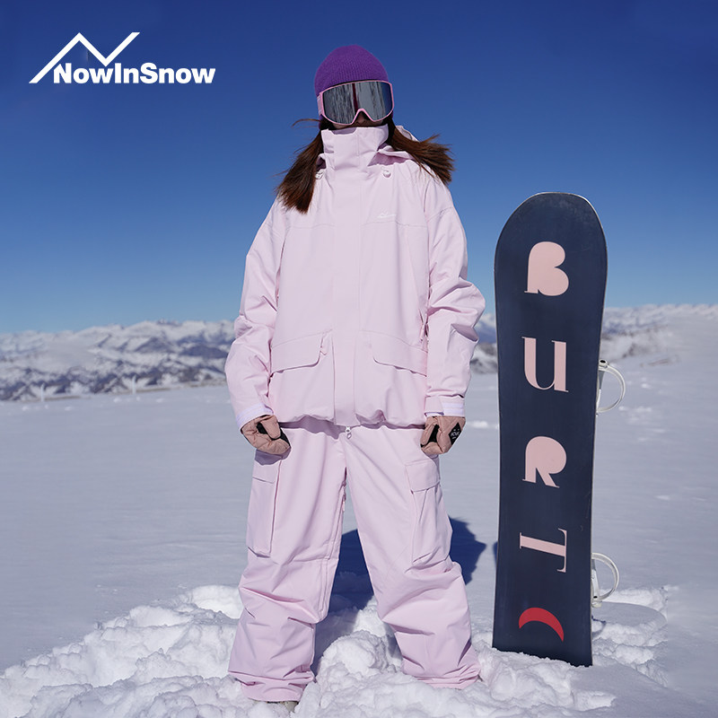 NowInSnow专业滑雪服套装男2025小众防风加厚保暖单板美式外套女,户外/登山/野营/旅行用品,滑雪衣裤套装,淘宝优惠券,粉丝福利购,淘宝优惠卷