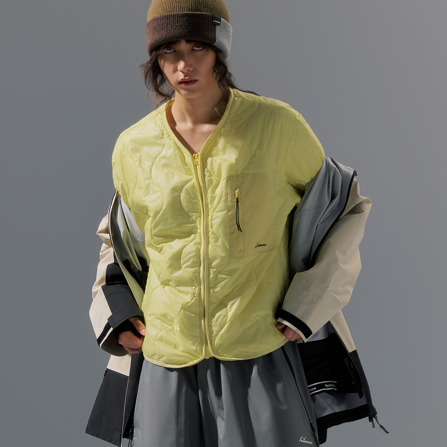 nowinsnow滑雪服内胆马甲