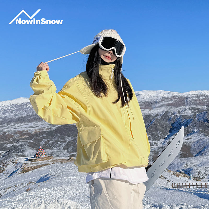 nis滑雪服套装男女同款