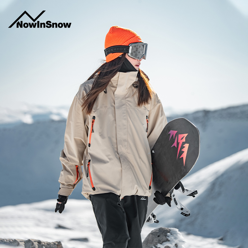 nowinsnow滑雪服女三合一