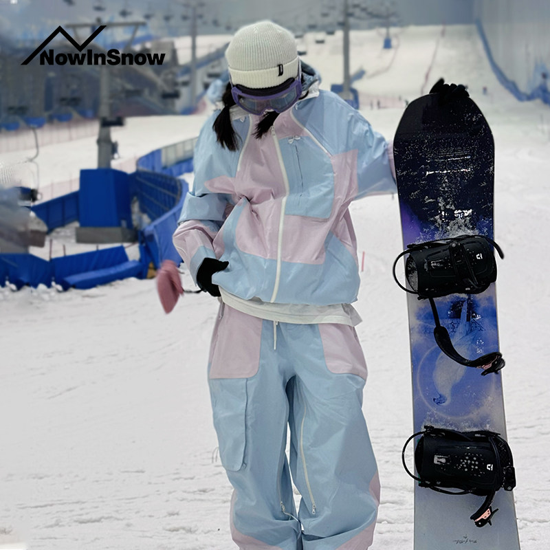 NowInSnow专业滑雪服女新款防风防寒保暖户外单板3l硬壳滑雪衣服,户外/登山/野营/旅行用品,滑雪衣裤套装,淘宝优惠券,粉丝福利购,淘宝优惠卷