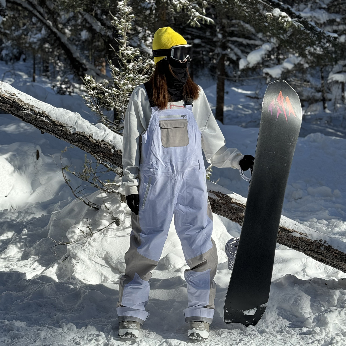 NOWINSNOW滑雪背带裤女双板