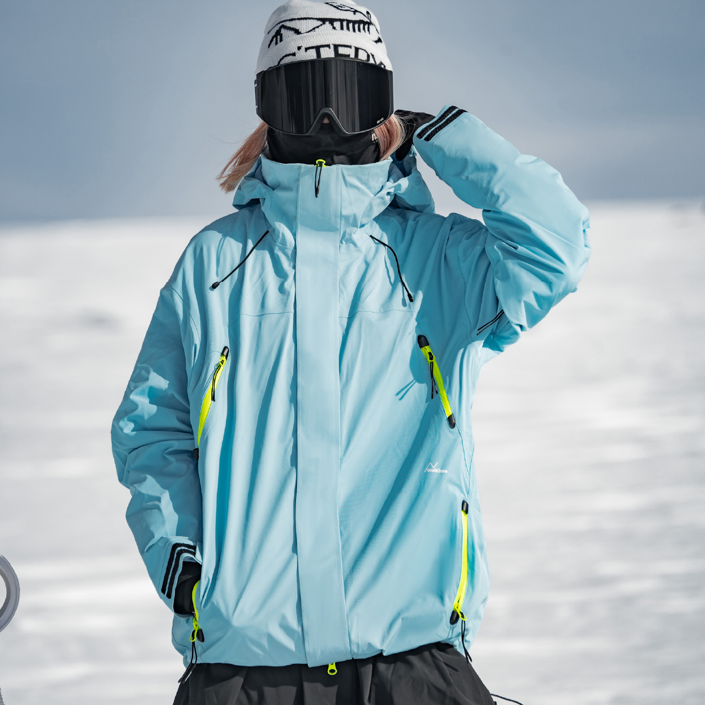 nowinsnow滑雪服女三合一