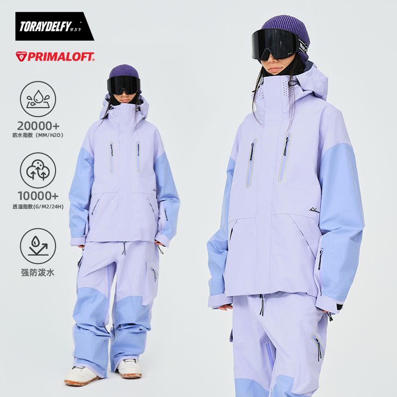 nis雪现单板滑雪服女新款