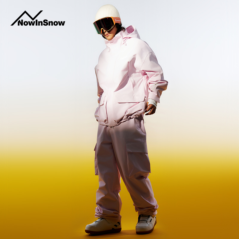 nis滑雪服套装男女同款