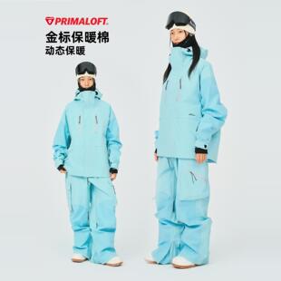 NowInSnow专业滑雪服女防风防寒美式 3l户外硬壳滑雪衣 外套冬季