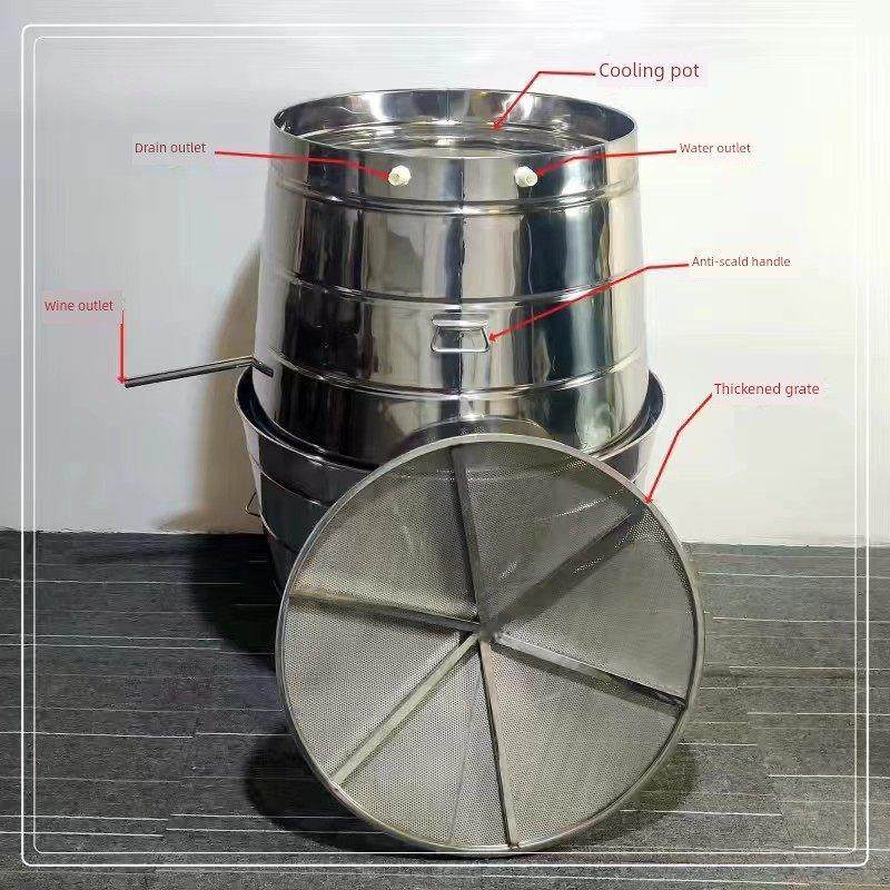 新型不锈钢固体液体家用酒蒸笼高粱玉米大米农村酿造设备柴火,清洗/食品/商业设备,酿酒设备,淘宝优惠券,粉丝福利购,淘宝优惠卷