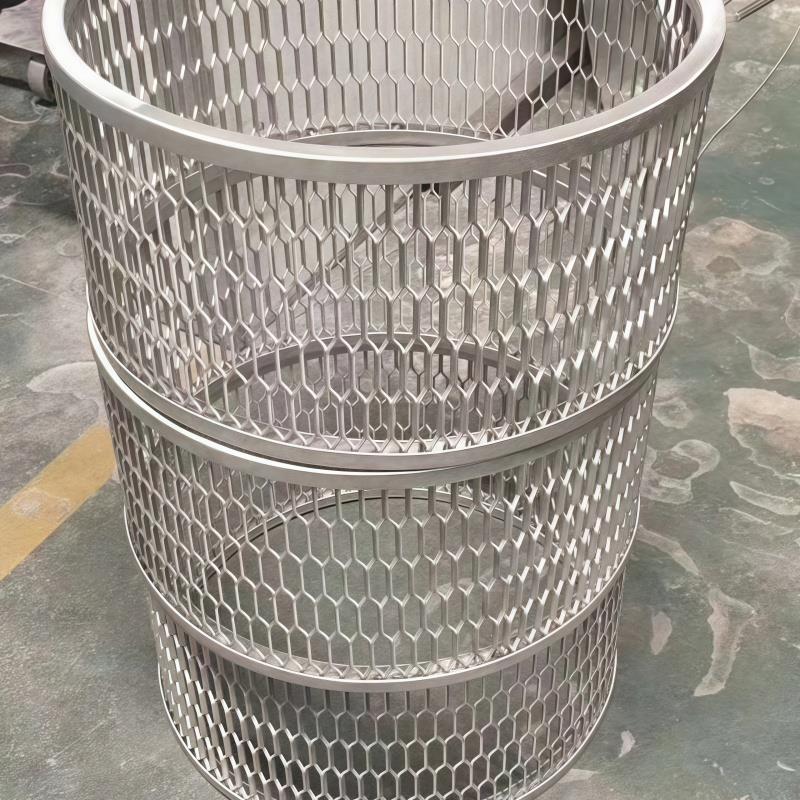 铝合金拉伸网板天花吊顶装饰学校走廊商场顶棚铝拉伸铝网板