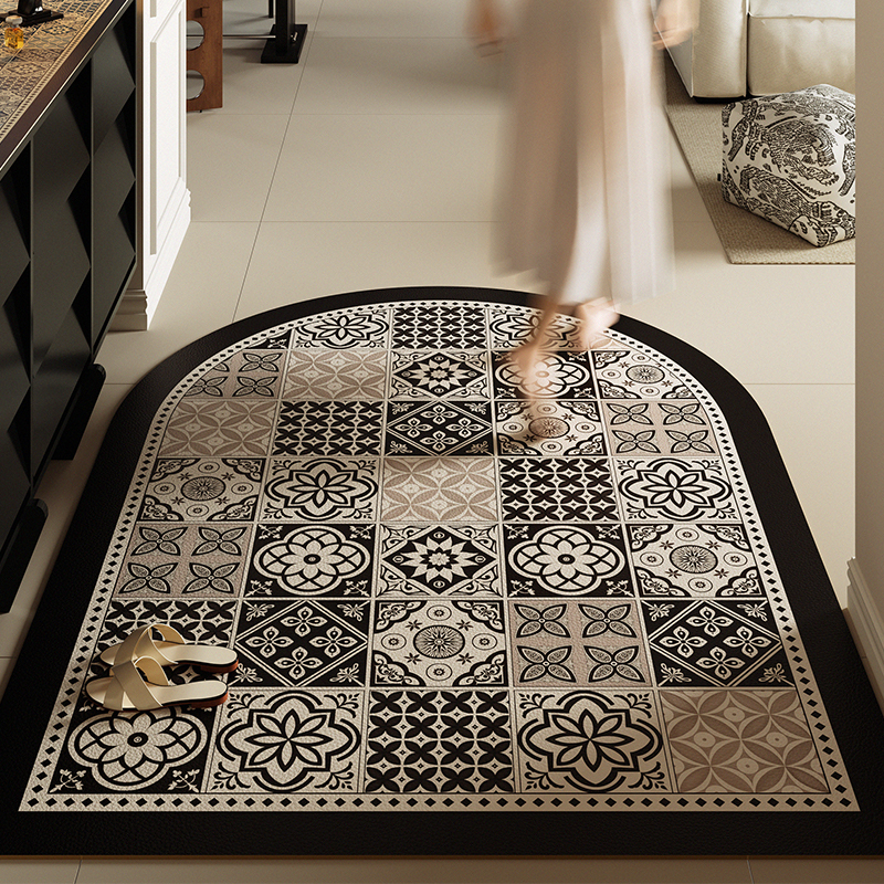 伴居年华复古风地垫入户门垫