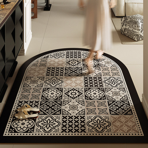 伴居年华复古风地垫入户门垫