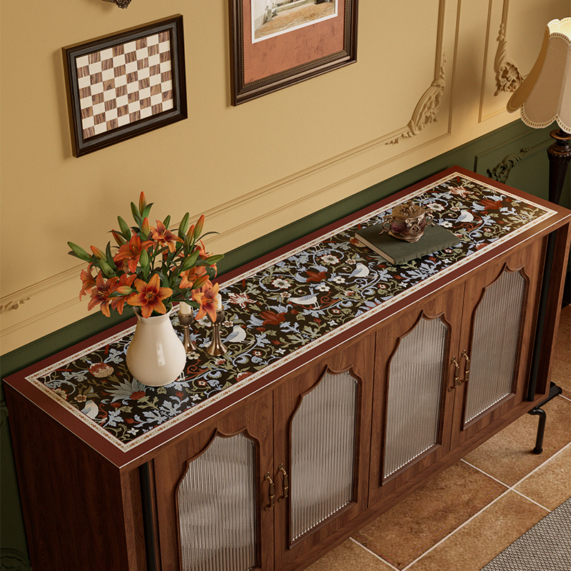 伴居年华免洗皮革桌垫防水防油