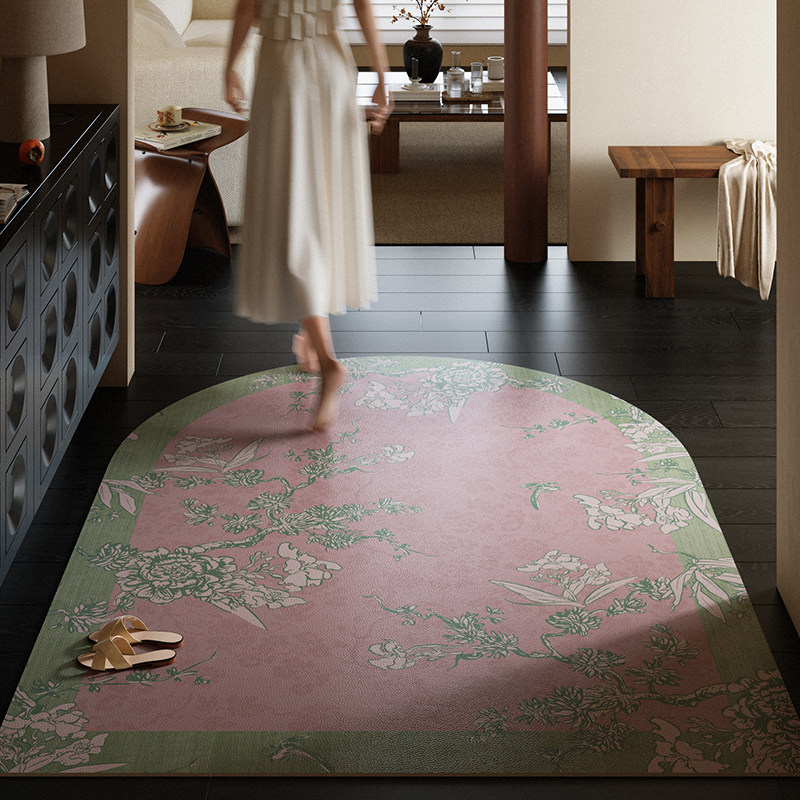 枝意中式诧寂风入户地垫家用全铺玄关门口防滑脚垫子可擦免洗地毯,居家布艺,入户地垫,淘宝优惠券,粉丝福利购,淘宝优惠卷