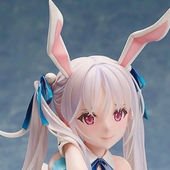 Chris克里斯胡月水蓝色 兔女郎手办模型公仔湖月艾丽娜