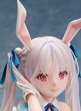 Chris克里斯胡月水蓝色 1/4 兔女郎手办模型公仔湖月艾丽娜