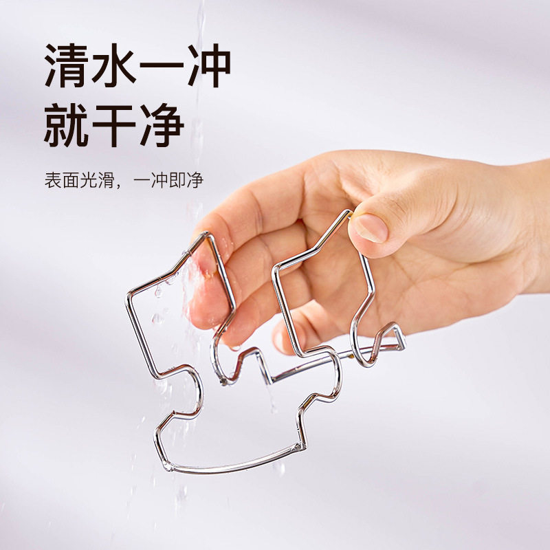 304不锈钢挂耳手冲咖啡滤纸架图片