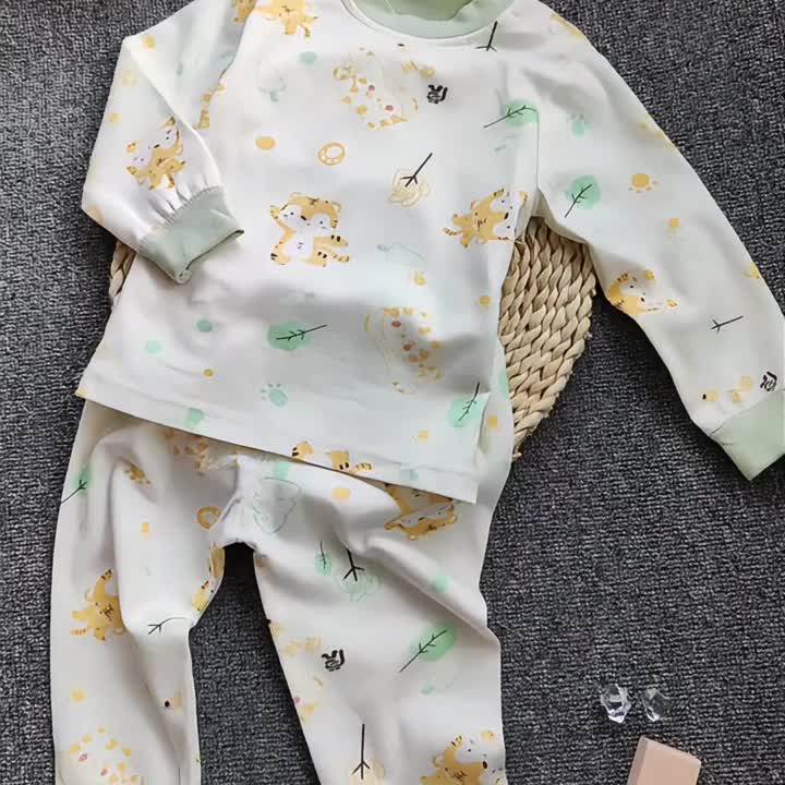 高腰护肚秋裤婴儿秋衣套