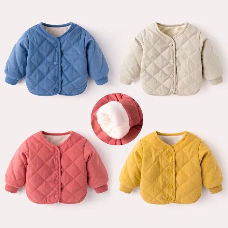 儿童秋冬棉服内胆卡通加