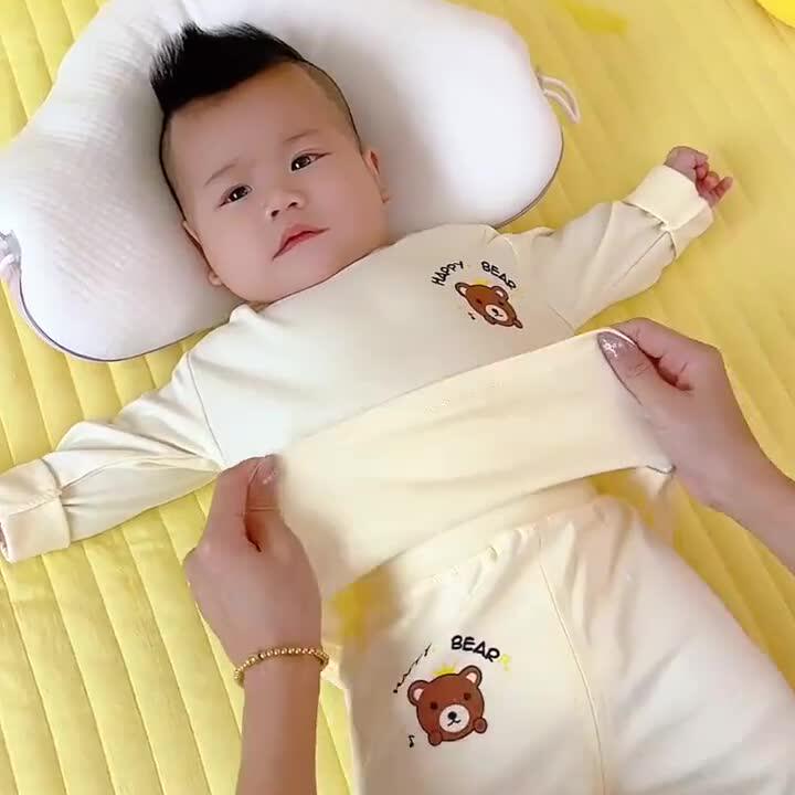 婴儿秋衣秋裤套装男童女