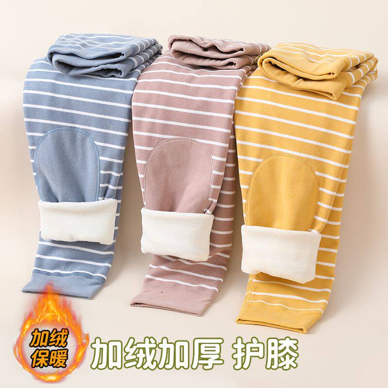 新款儿童保暖打底裤男童