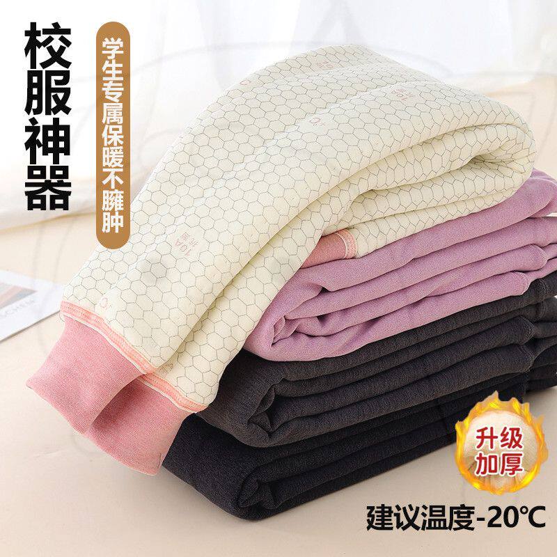 儿童保暖女童校服神器加