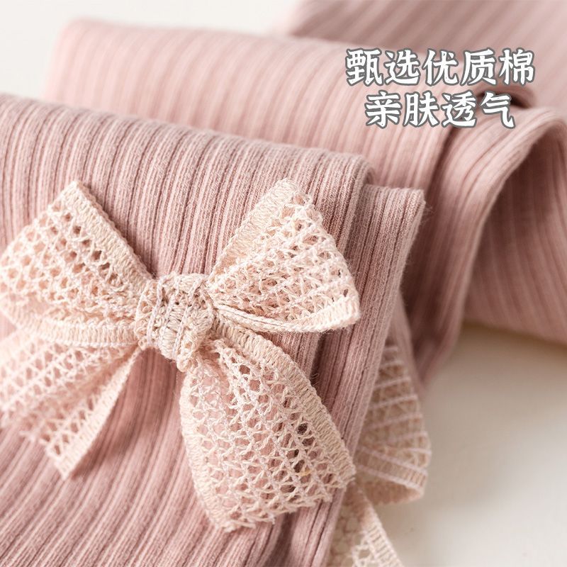 打底裤女童夏款弹力高腰