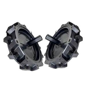 微耕机配件实心轮胎.-耕田机轮子带轴耐用耕地机农机配件