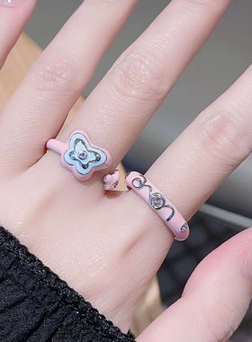 开口戒指时尚个性百搭女