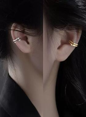 高级感耳夹女无耳洞耳环日韩极简风耳骨夹新款潮耳饰无痛无洞女士