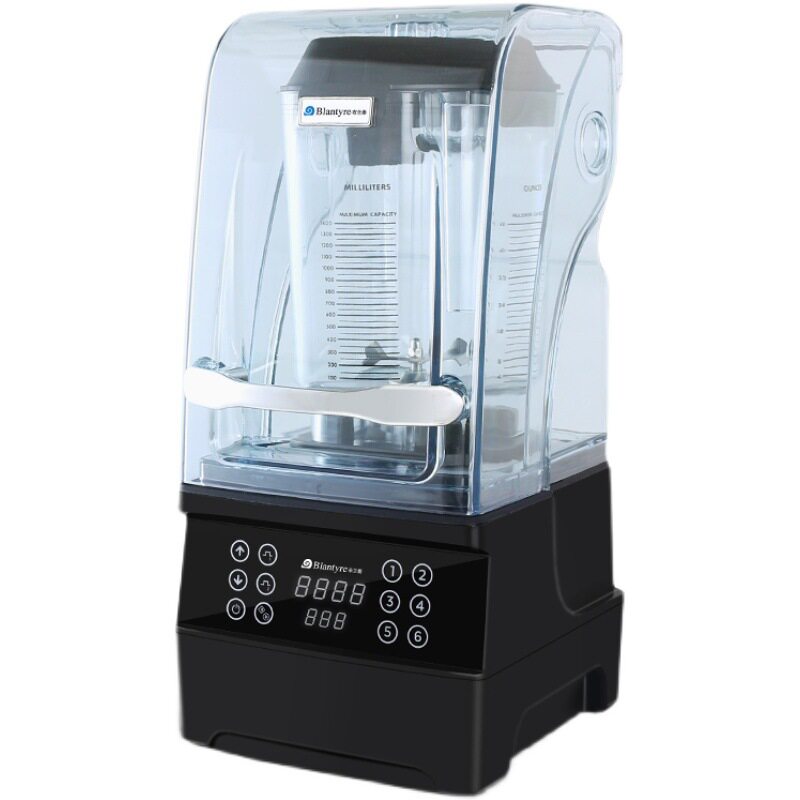 布兰泰q9b智能冰沙机商用带罩隔音破壁料理搅拌机(分体机)