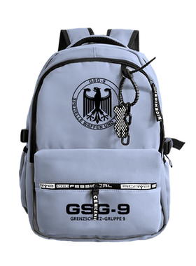 德国GSG9军迷双肩背包防水电脑包