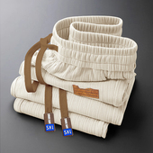 宽松阔腿长裤 清仓捡漏商场专柜撤回冰丝裤 大码 休闲运动夏季 子男士