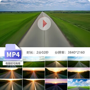 高清公路穿梭前行时间历程开拓道路汽车行驶记录片实拍视频素材
