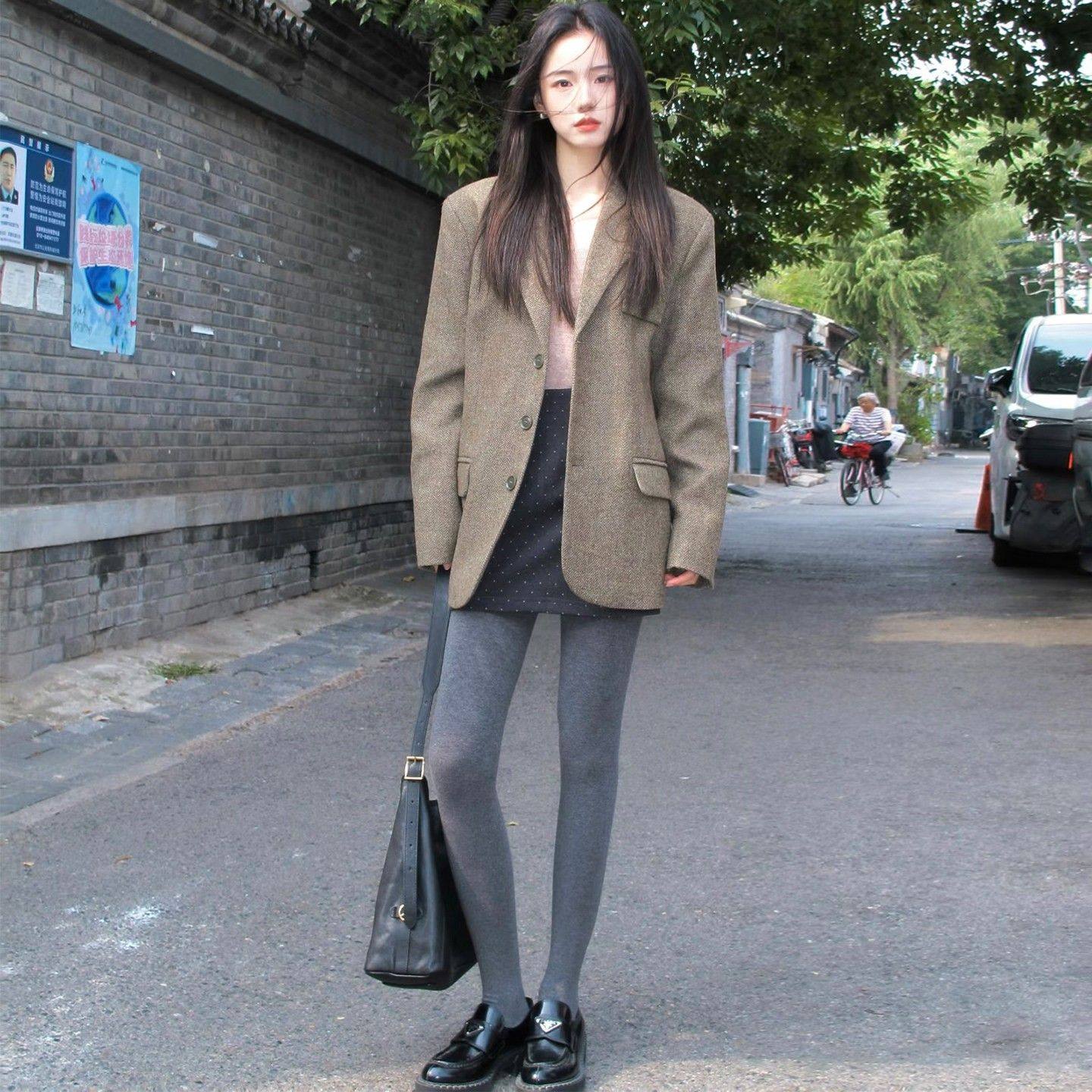 韩国羊毛呢小西装外套夹棉加厚上衣秋冬高级感韩系小个子呢子大衣,女装/女士精品,毛呢外套,淘宝优惠券,粉丝福利购,淘宝优惠卷