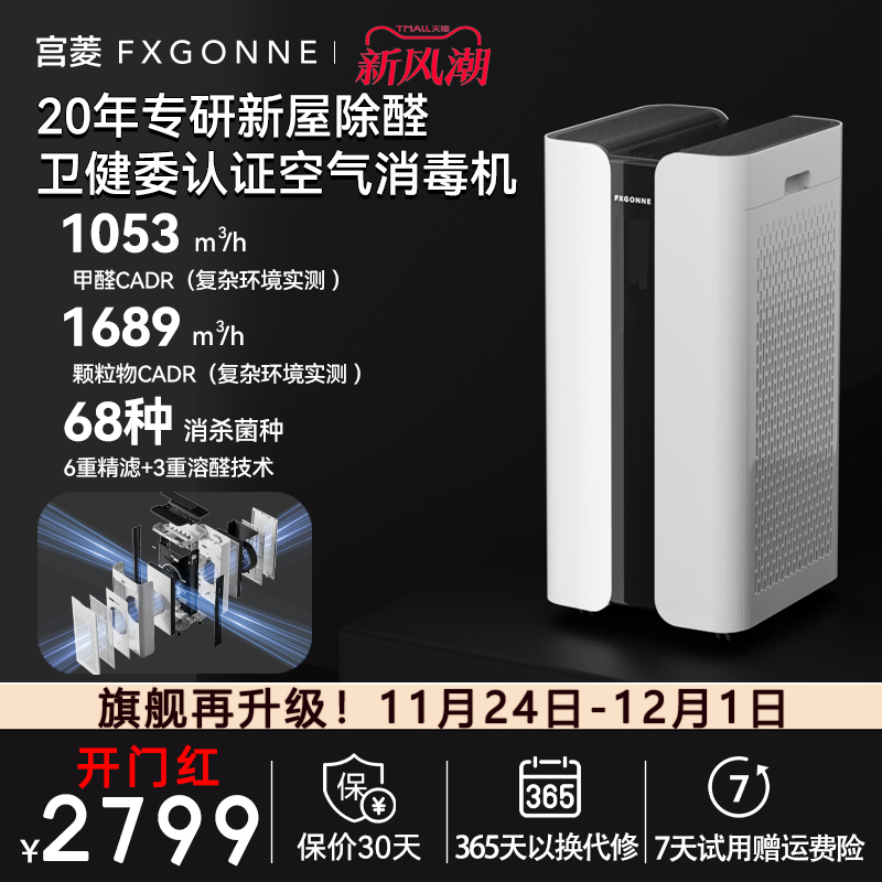 医护级发烧性能空气消毒机