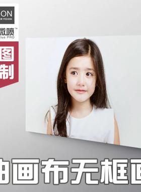 高端定制照片无框装饰画放大尺寸