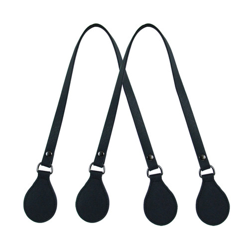 时尚纯色皮革长肩带用于obag女包