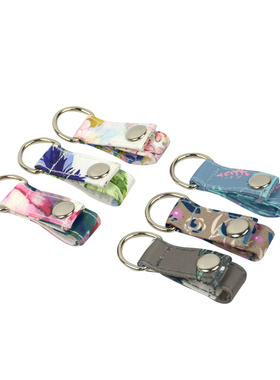 2025时尚Obag一对带D超细纤维布印花布扣O bag包配件