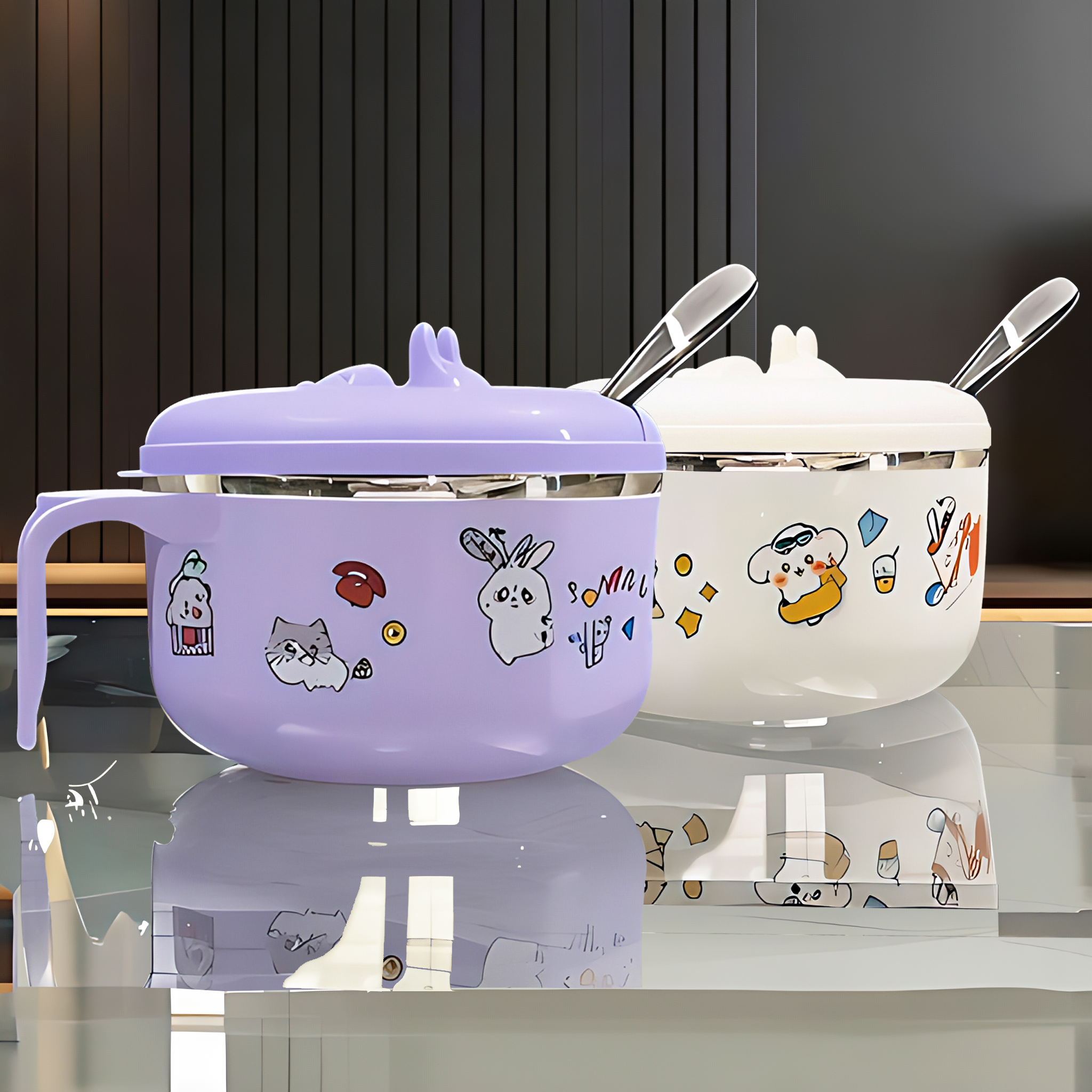 新品福利/正品304泡面碗不锈钢碗