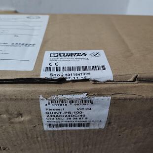 QUINT 100 菲尼克斯 240AC 24DC