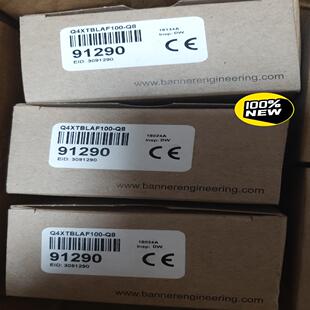 Q4XTBLAF100 Banner 邦纳光电激光传感器