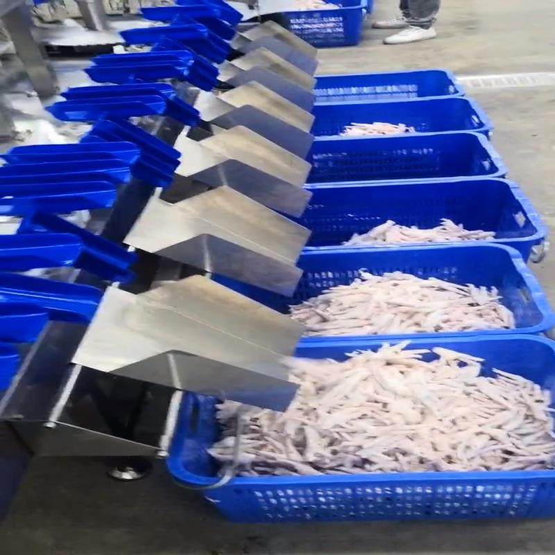 （设备配件）鸡爪分选机重量分选机、鸡翅分选机、鸡腿分选机、